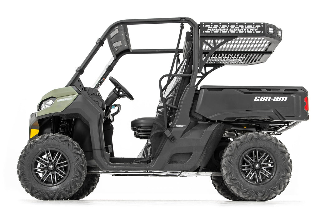 Rough Country Cargo Rack Dual 2" Black Led Pairs Flush Mount Can-Am Defender Hd 5/Hd 8/Hd 9/Hd 10 97027