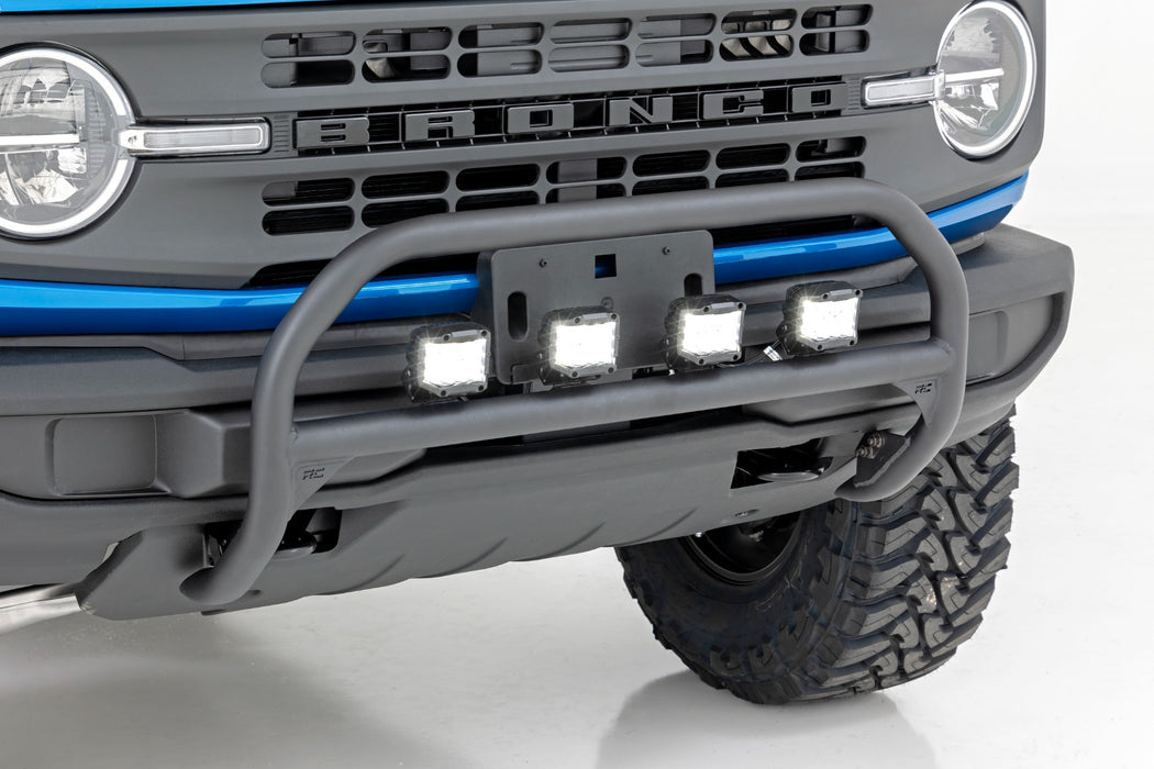 Rough Country Nudge Bar 20 Inch Chrome Single Row Led Ford Bronco 4Wd (21-23) 51048