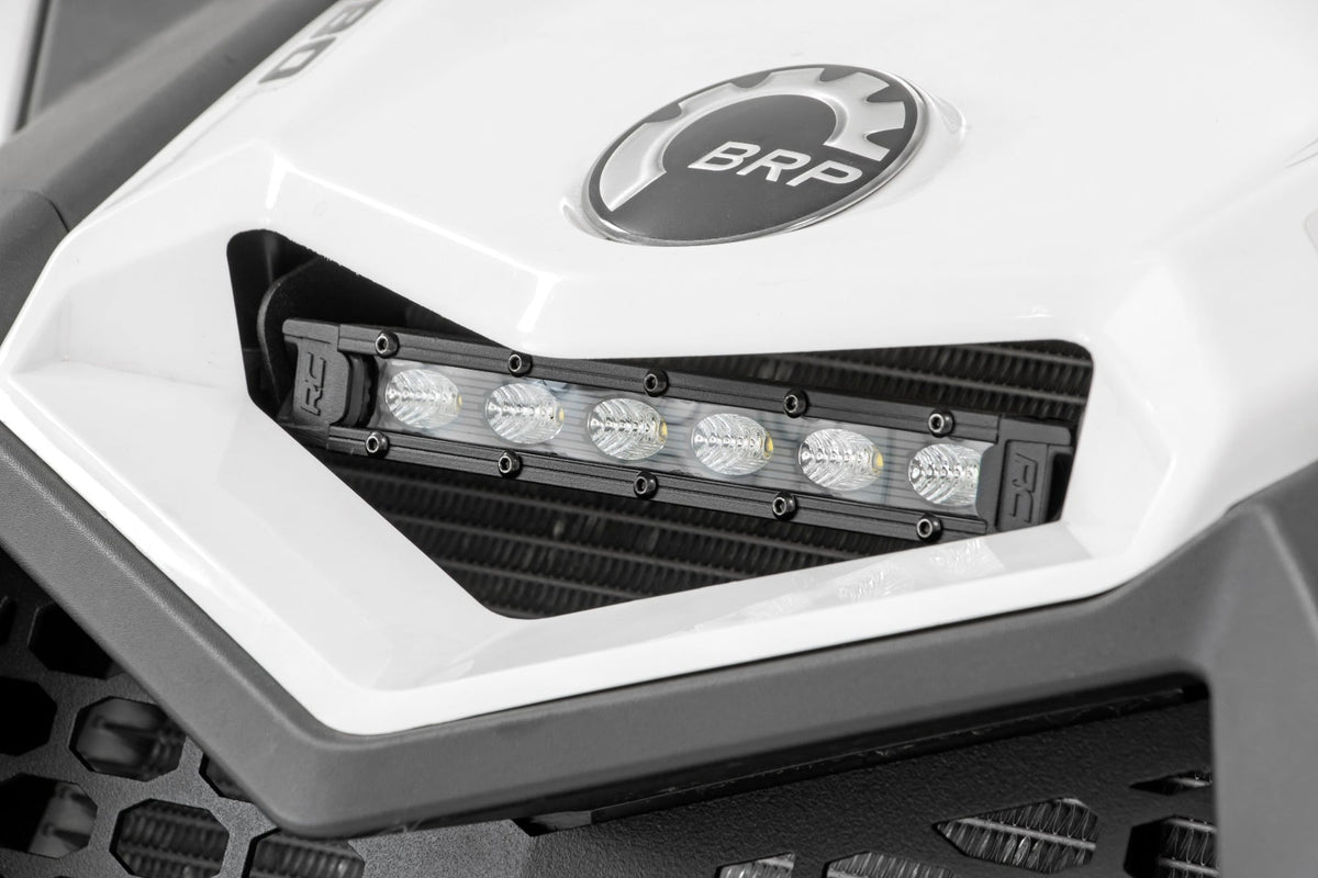 Rough Country Led Light Cowl Mount 6" Black Slimline Fits Can-Am Maverick X3 97020