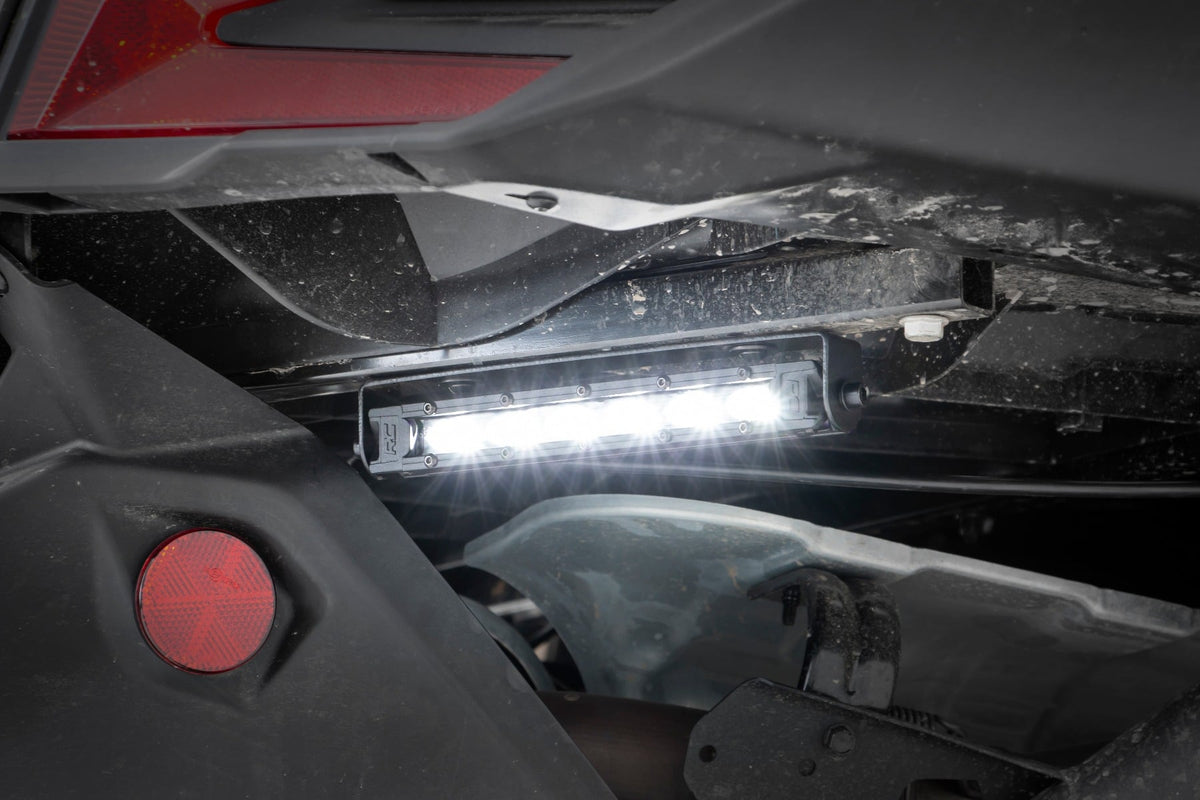 Rough Country Led Light Tail Light Mount 6" Black Slimline Pair Fits Can-Am Maverick X3 97026