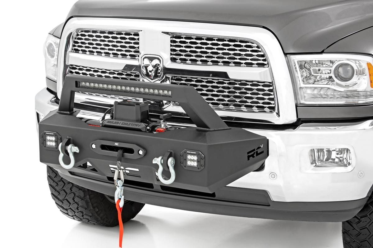 Rough Country Exo Winch Mount Kit Fits RAM 2500 2WD/4WD (2014-2018) 31007