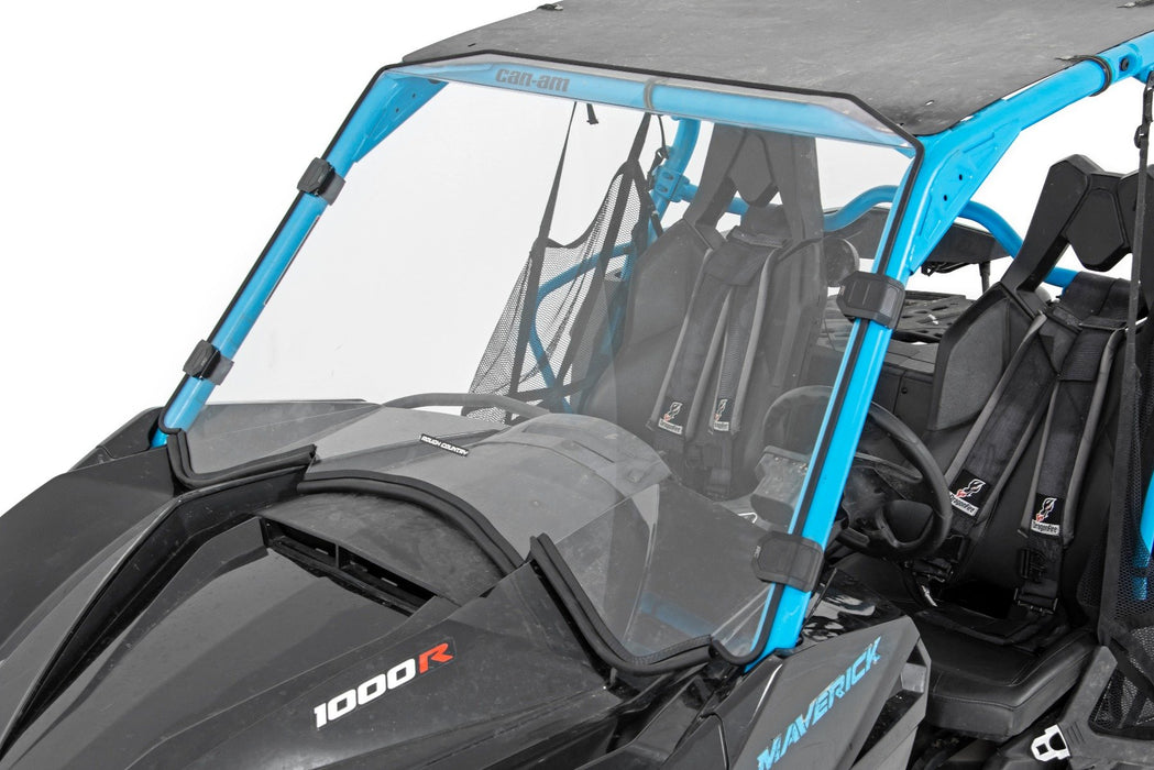 Rough Country Full Windshield Scratch Resistant Can-Am Maverick/Maverick Max/Maverick Turbo 98131830