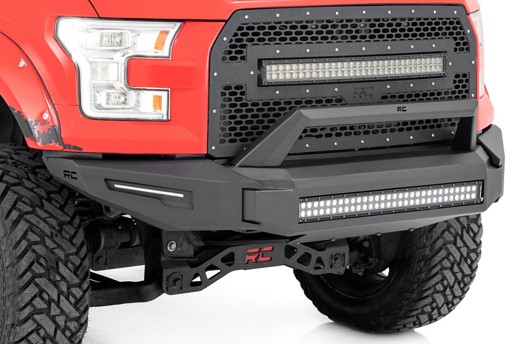 Rough Country Modular Bumper W/Skidplate Front Ford F-150 2Wd/4Wd (2015-2017) 10950A