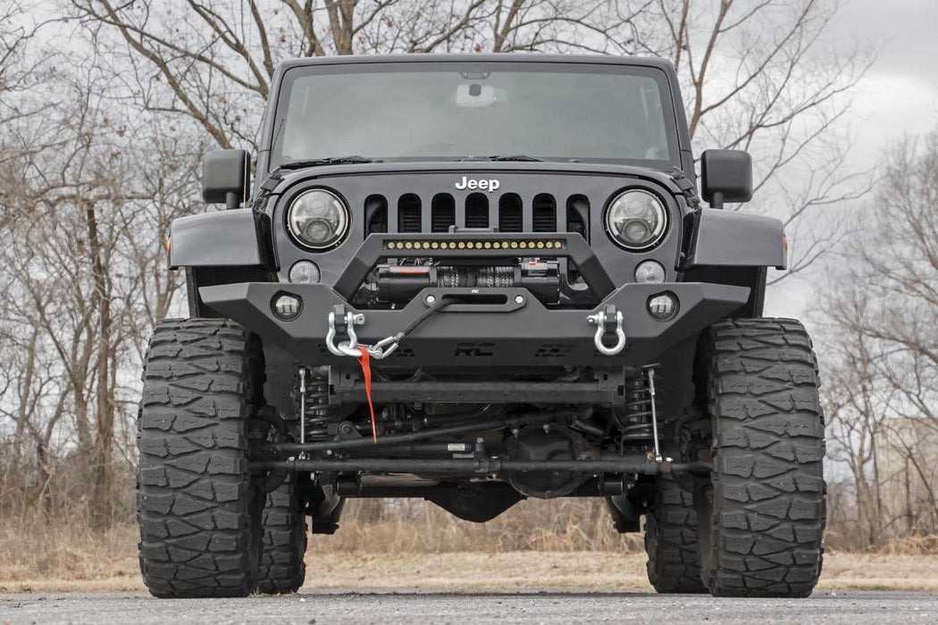 Rough Country Front Bumper Sport Oe Fog compatible with Jeep Gladiator Jt/Wrangler Jk & Jl 10596