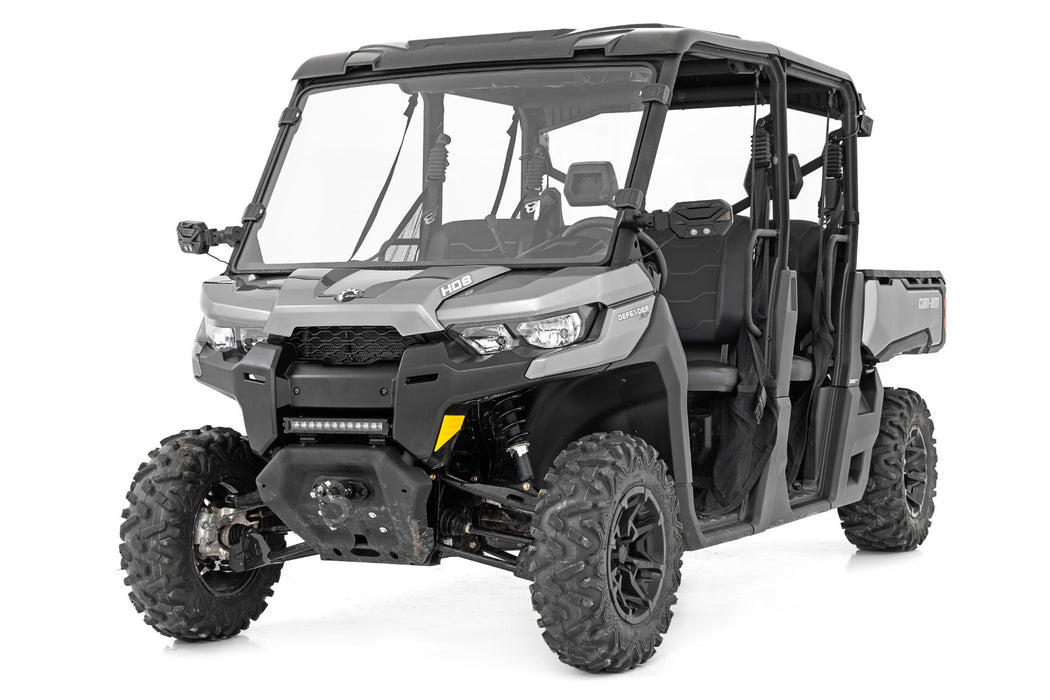 Rough Country Full Windshield Scratch Resistant Can-Am Defender Hd 8/Hd 9/Hd 10 98162030