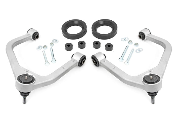 Rough Country 1.75 Inch Leveling Kit Forged Alum Uca At4 Fits GMC Sierra 1500 4WD (2019-2023) 1325