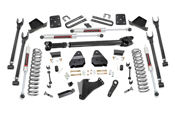 Rough Country 6 Inch Lift Kit Diesel 4 Link M1 Fits Ford F-250/F-350 Super Duty (17-22) 50841