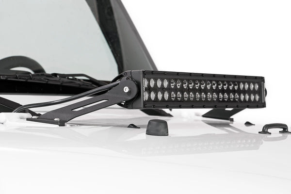 Rough Country Led Light Mount Hood 20" Fits Jeep Wrangler Jk (2007-2018) 70533