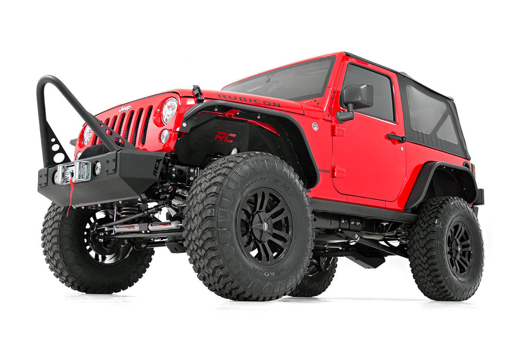 Rough Country Inner Fenders Front compatible with Jeep Wrangler Jk (2007-2018) 1195