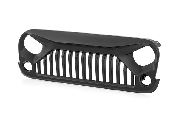Rough Country Replacement Grille Angry Eyes Fits Jeep Wrangler Jk (2007-2018) 10524
