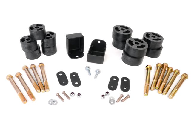 Rough Country 1.25 Inch Body Lift Kit compatible with Jeep Wrangler Yj 4Wd (1987-1995) RC608