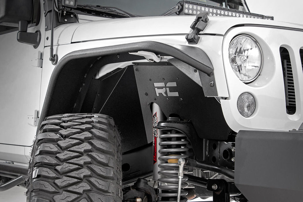 Rough Country Inner Fenders Front compatible with Jeep Wrangler Jk (2007-2018) 1195