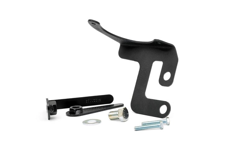 Rough Country Brake Pump Relocation Bracket Fits Jeep Wrangler Jk 4WD (2012-2018) 1043