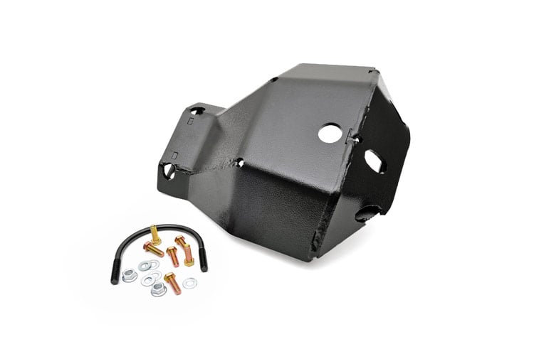 Rough Country Diff Skid Plate Front Dana 44 compatible with Jeep Wrangler Jk (2007-2018) 798