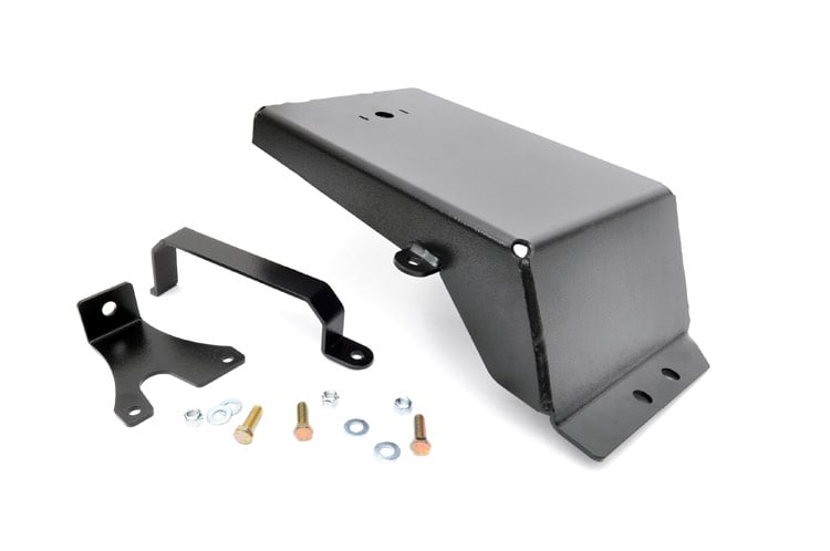 Rough Country Evap Canister Skid Plate compatible with Jeep Wrangler Jk (2007-2018) 777