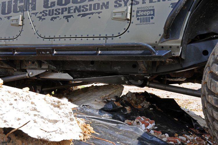 Gas Tank Skid Plate | compatible with Jeep Wrangler JK 2WD/4WD (2007-2018)