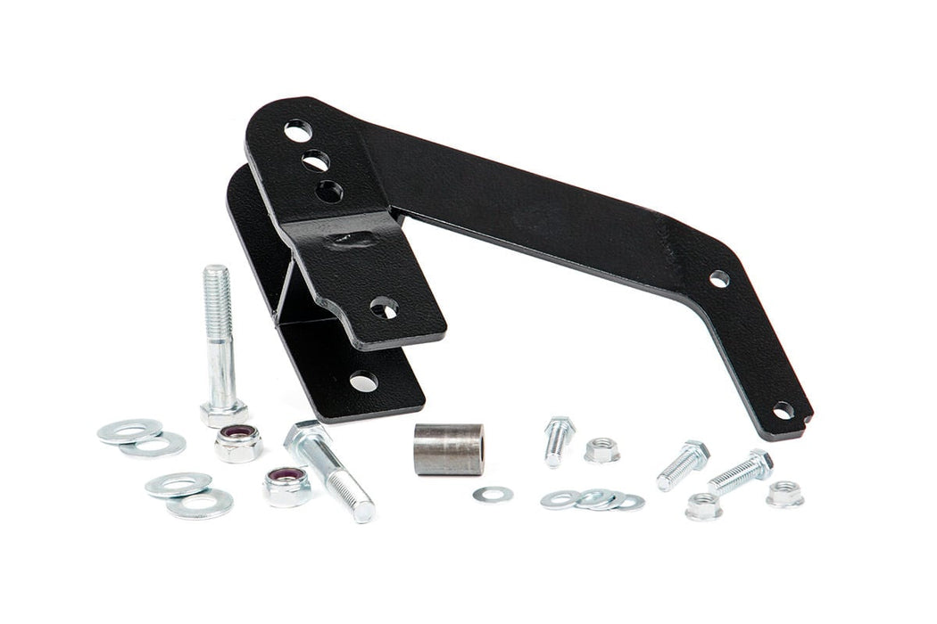 Rough Country Track Bar Bracket Rear 2.5-6 Inch Lift compatible with Jeep Wrangler Jk (07-18) 1167