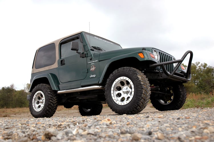 Rough Country 3.75 Inch Lift Kit Combo 4 Cyl N3 compatible with Jeep Wrangler Tj (97-06) 646.20