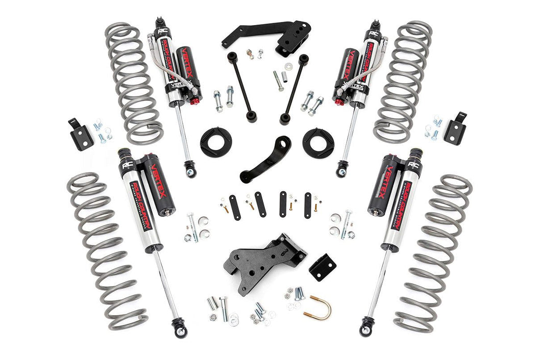 Rough Country 4 Inch Lift Kit Vertex compatible with Jeep Wrangler Jk 2Wd/4Wd (2007-2018) 68150