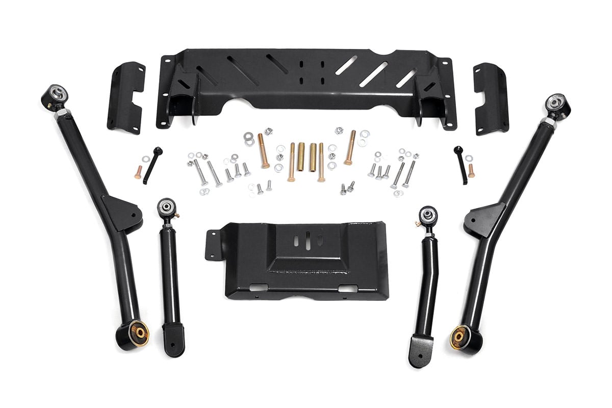Rough Country Long Arm Upgrade Kit 4-6 Inch Lift Fits Jeep Cherokee Xj (84-01)/Comanche Mj (86-92) 68900U