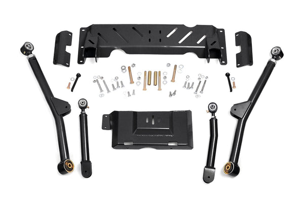Rough Country Long Arm Upgrade Kit 4-6 Inch Lift Fits Jeep Cherokee Xj (84-01)/Comanche Mj (86-92) 68900U