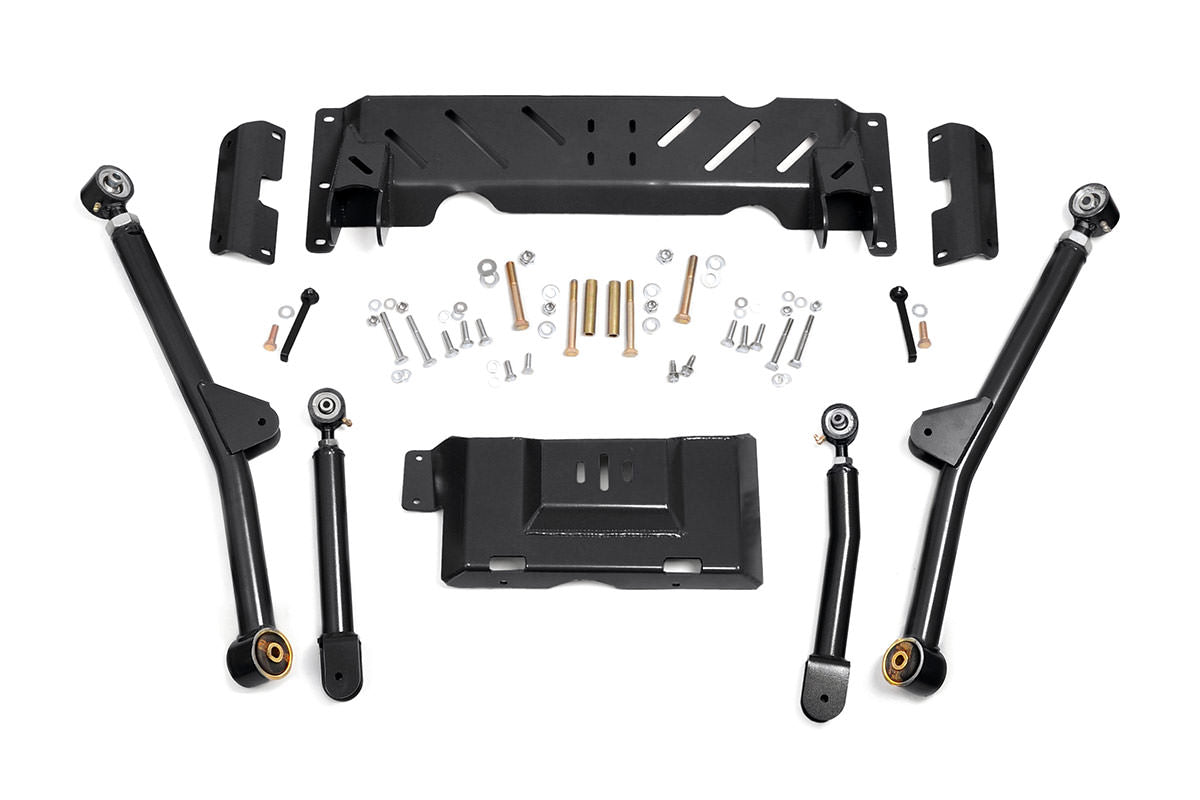 Rough Country Long Arm Upgrade Kit 4-6 Inch Lift Fits Jeep Cherokee Xj (84-01)/Comanche Mj (86-92) 61600U