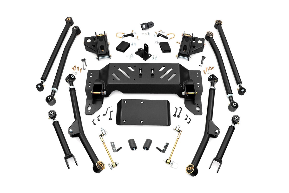 Rough Country Long Arm Upgrade Kit 4 Inch Lift Fits Jeep Grand Cherokee Zj (93-98) 90200U