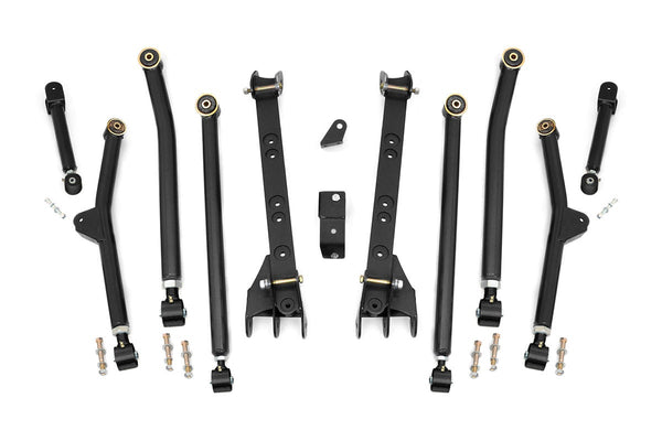 Rough Country Long Arm Upgrade Kit 4-6 Inch Lift compatible with Jeep Wrangler Tj 4Wd (97-06) 66300U