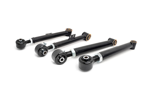 Rough Country X-Flex Control Arms Rear Upper & Lower Fits Jeep Wrangler Tj (97-06) 11910