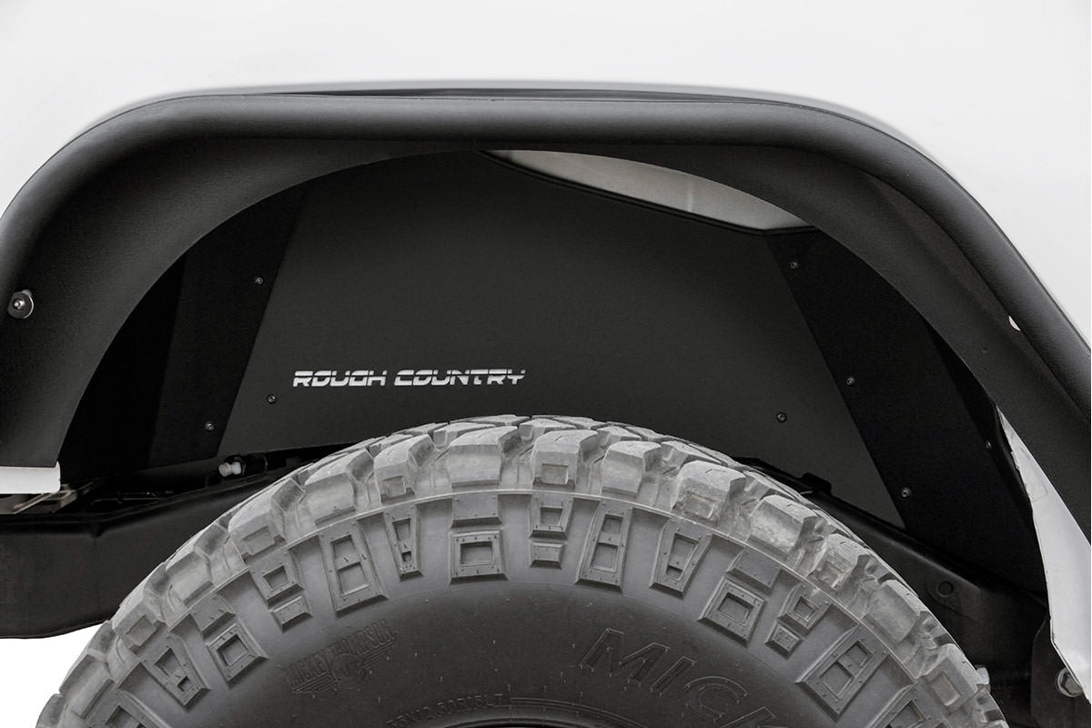 Rough Country Inner Fenders Rear Fits Jeep Wrangler Jk (2007-2018) 10500