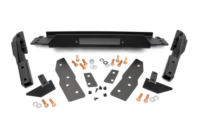 Rough Country Winch Mounting Plate Fits Jeep Grand Cherokee Wj 2WD/4WD (1999-2004) 1064