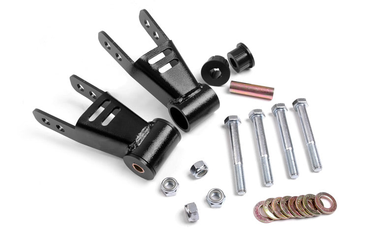 Rough Country Lift Shackles Rear 1.5 Inch-2 Inch Lift Fits Jeep Cherokee Xj (84-01) 1077