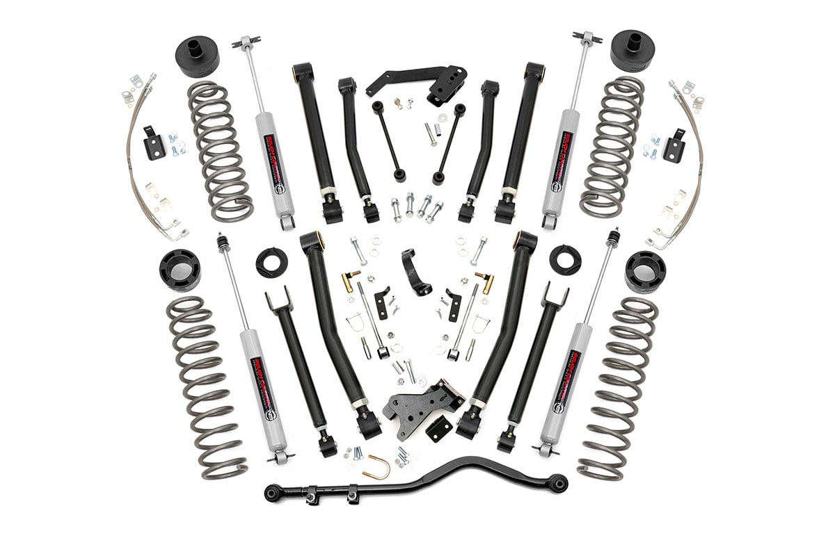 Rough Country 6 Inch Lift Kit X-Series Fits Jeep Wrangler Jk 4WD (2007-2018) 68422