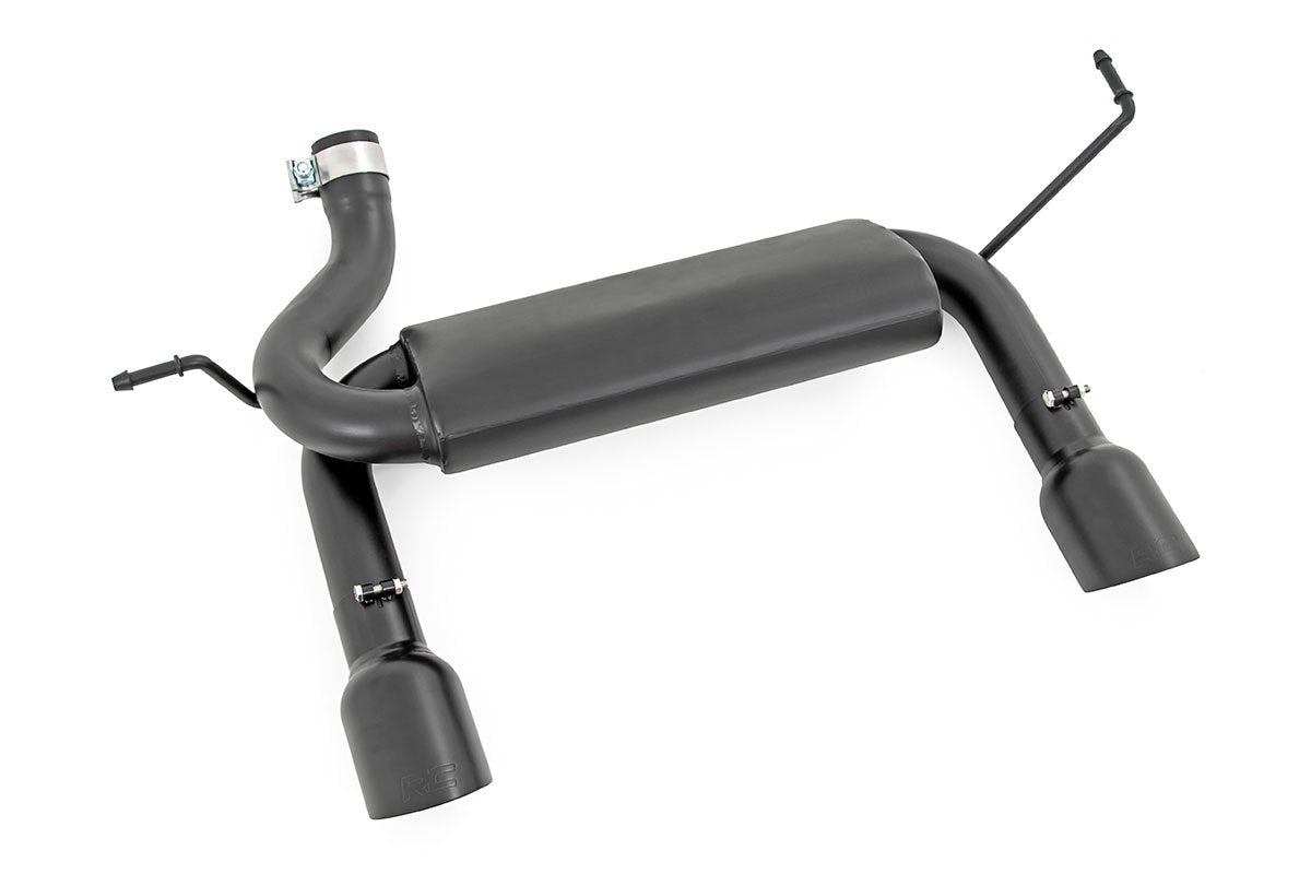 Rough Country Performance Exhaust Dual Outlet Fits Jeep Wrangler Jk (2007-2018) 96002A