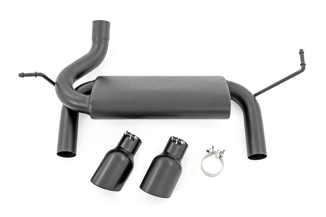 Rough Country Performance Exhaust Dual Outlet compatible with Jeep Wrangler Jk (2007-2018) 96002A