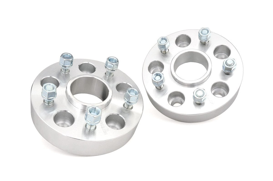 Rough Country 2 Inch Wheel Spacers 5X5 compatible with Jeep Gladiator Jt (20-23)/Wrangler Jl (18-23) 10085