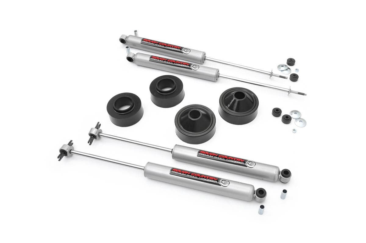 Rough Country 1.75 Inch Lift Kit N3 Fits Jeep Wrangler Jk (2007-2018) 65130