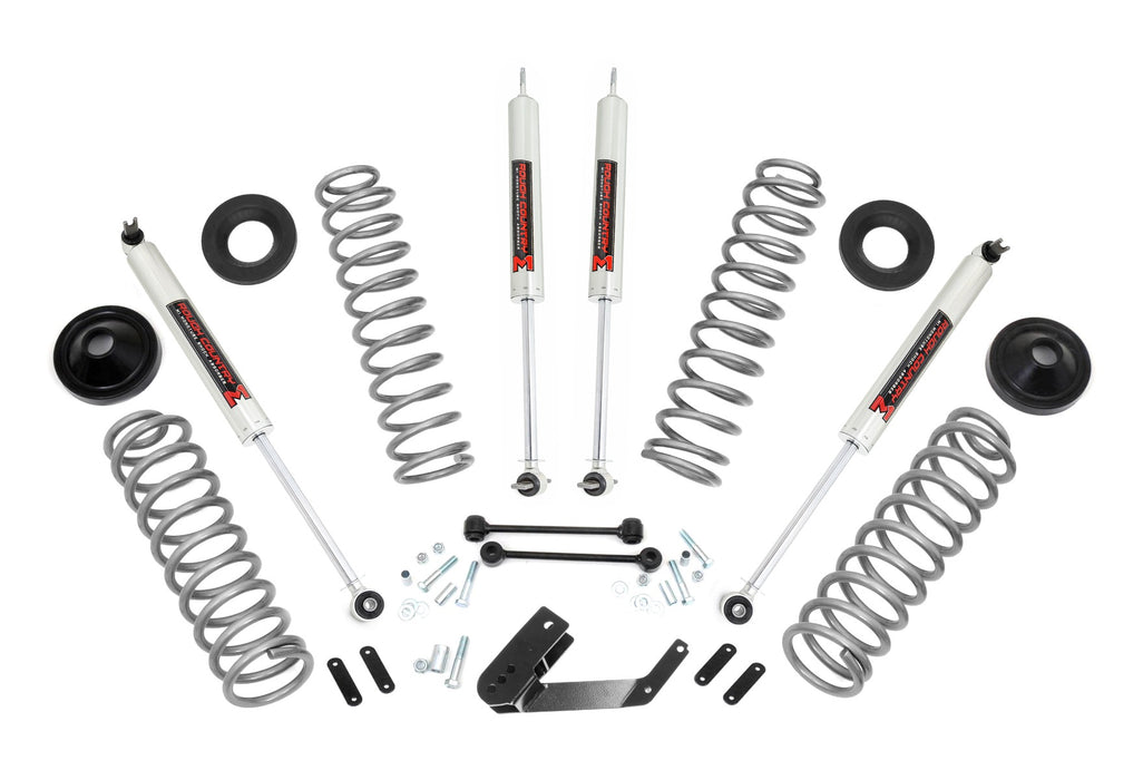 Rough Country 3.25 Inch Lift Kit M1 compatible with Jeep Wrangler Jk 4Wd (2007-2018) 67640