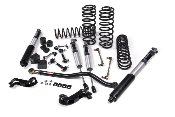 JKS 2018-2024 Fits Jeep Wrangler JL J-Kontrol 3" 2Dr W, FOX 2.5 Performance Series Shocks, Std Rate Coils, Fits 2018-2024 Jeep Wrangler JL JSPEC134PS