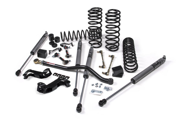 JKS 2021-2024 Fits Jeep Wrangler JL 4xe 4Dr 2" J-Kontrol Suspension Lift Kit FOX 2.0 Adv Series Shocks, Fits 2021-2024 Jeep Wrangler JL JSPEC173KFA