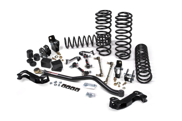 JKS 2018-2024 Fits Jeep Wrangler JL J-Kontrol 2.5" 4Dr W, Shock Extension Brackets, Std Rate Coils, Fits 2018-2024 Jeep Wrangler JL JSPEC137KNS