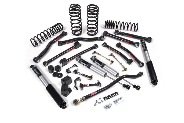 JKS 2018-2024 Compatible With Jeep Wrangler JL J-Krawl 2.5" 4Dr W, Fox 2.5 Performance Shocks, HD Rate Coils, Fits 2018-2024 Jeep Wrangler JL JSPEC126PS