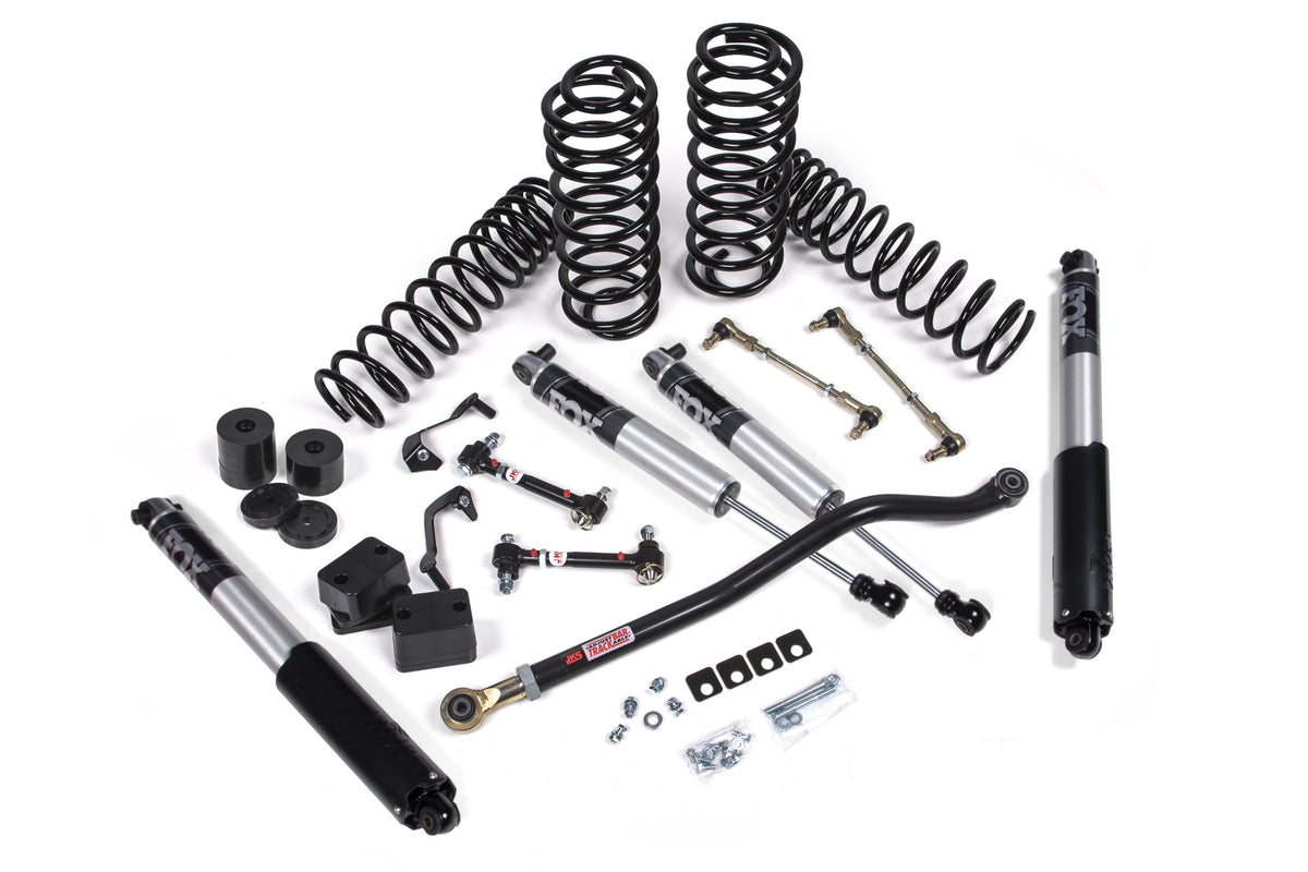 JKS 2020-2023 Fits Jeep Gladiator JT J-Venture 3-3.5" Front 1.5-2" Rear Lift Kit- FOX 2.5 Performance Series Shocks, Fits 2020-2023 Jeep Gladiator JT JSPEC131PS