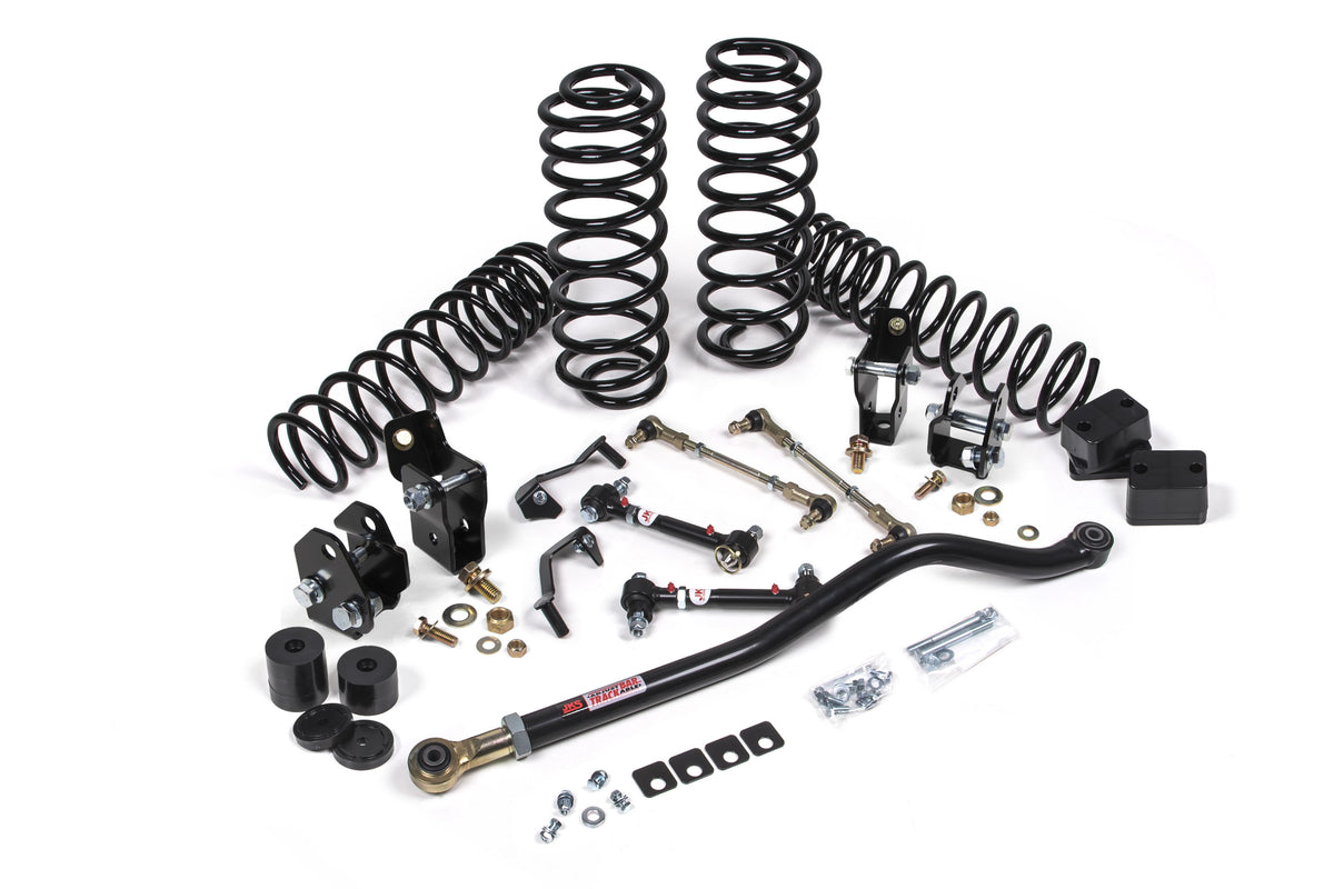 JKS 2018-2024 Fits Jeep Wrangler JL J-Venture 2.5" 4Dr W, Shock Extension Brackets, Std Rate Coils, Fits 2018-2024 Jeep Wrangler JL JSPEC117KNS
