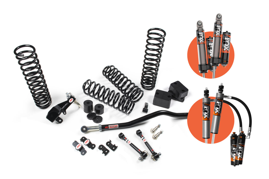 2018-2025 Jeep Wrangler JL - 4Dr - J-Venture 3.5" Suspension Lift Kit - HD Rate Coil Springs Front/Rear - Fox 2.5" Performance Elite Series Shocks Front/Rear