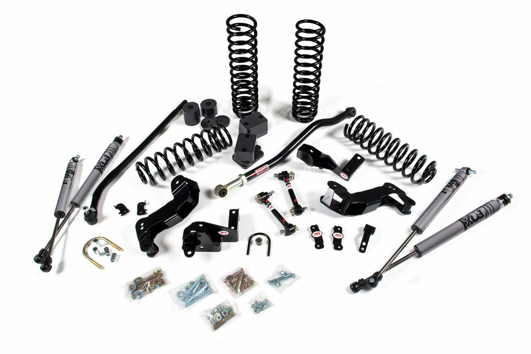 JKS JSPEC108KFA 2007-2018 compatible with Jeep Wrangler (JK) J-Kontrol 4Dr 3.5in System w/ Fox Adventure Series Shocks