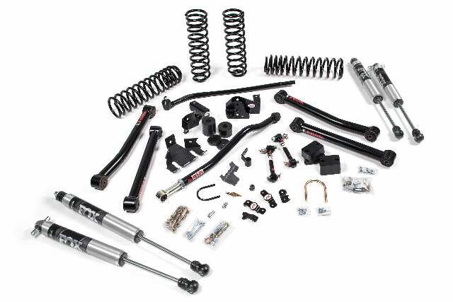 JKS JSPEC113KFP 2007-2018 compatible with Jeep Wrangler (JK) J-Konnect 4Dr 3.5in System w/ Fox 2.0 Performance Series Shocks