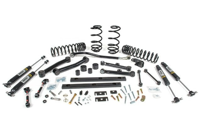 JKS 2003-2006 Fits Jeep Wrangler TJ 3" Suspension System, Fits 2003-2006 Jeep Wrangler TJ JSPEC115K