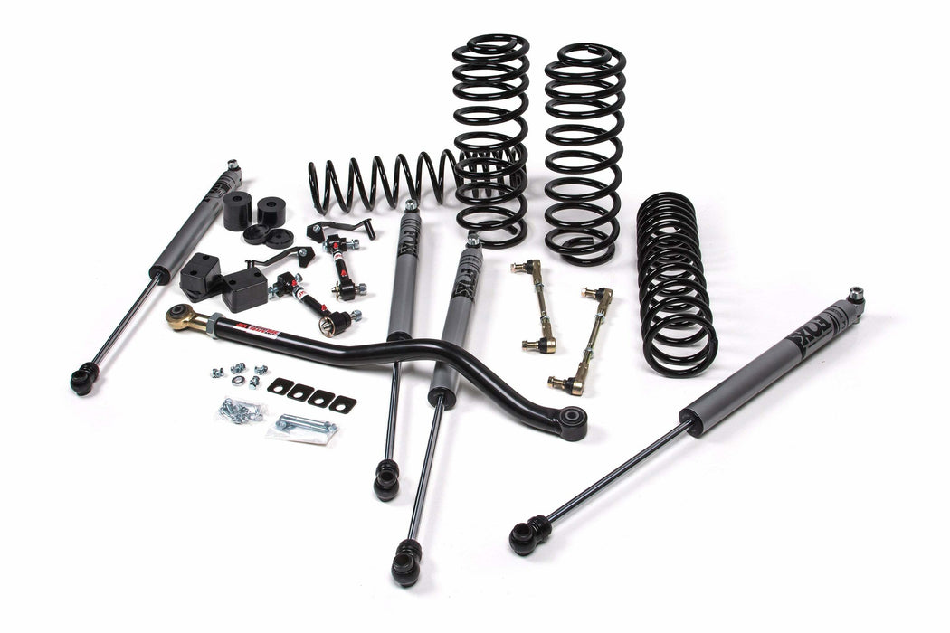 JKS JSPEC117K 2018-2024 compatible with Jeep Wrangler (JL) J-Venture 2.5" 4Dr w/Jspec Shocks, Standard Rate Coils