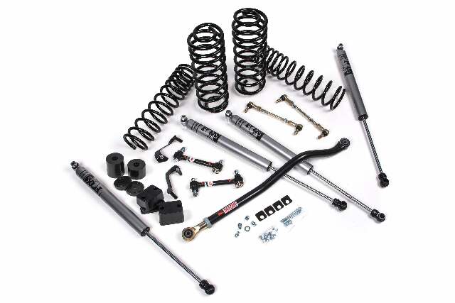 JKS 2018-2024 Fits Jeep Wrangler JL J-Venture 2.5" 4Dr W, FOX Adventure Series Shocks, Std Rate Coils, Fits 2018-2024 Jeep Wrangler JL JSPEC117KFA